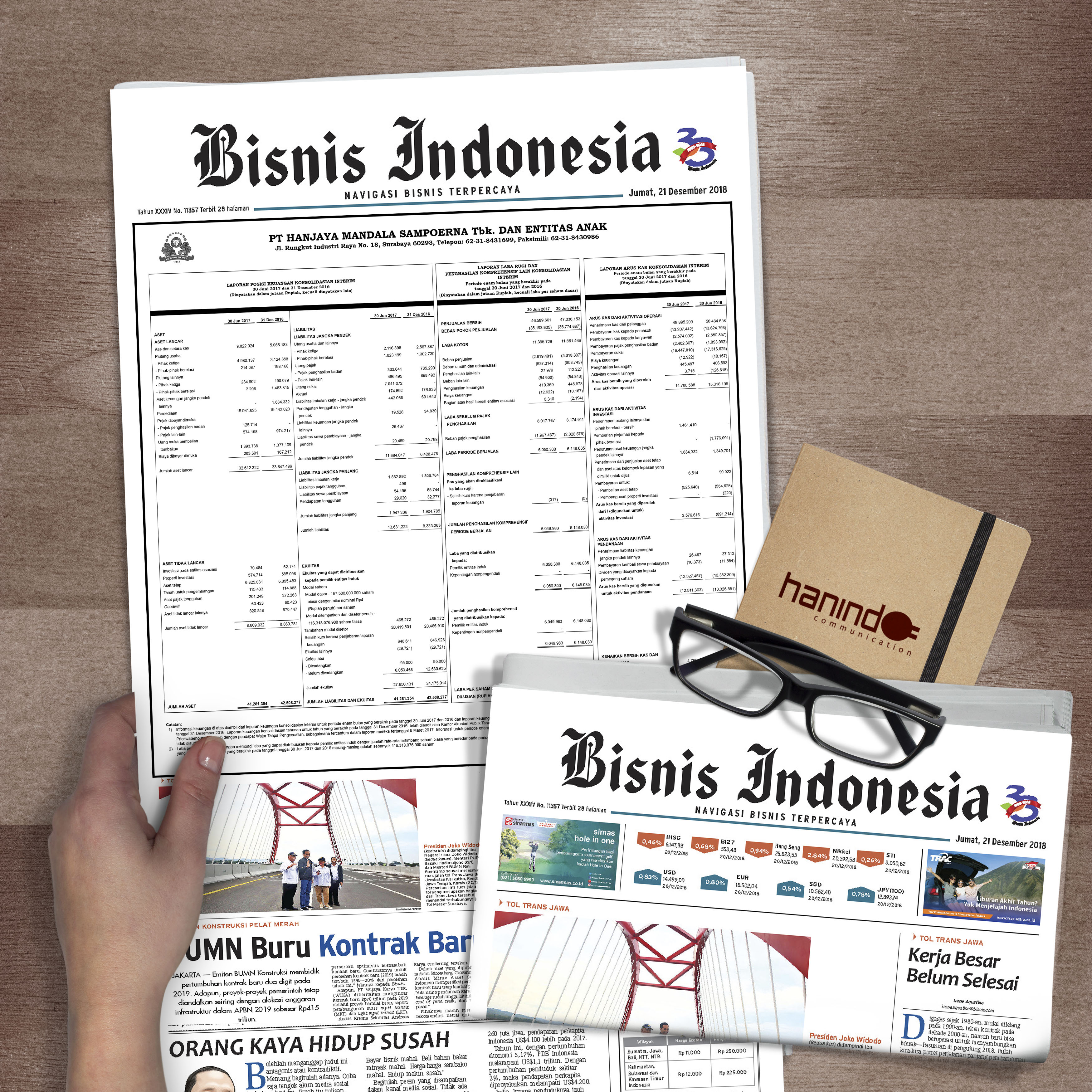 iklan laporan keuangan